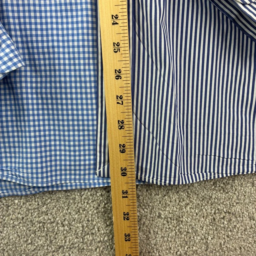 Polo Ralph Lauren Size XXL Patchwork Gingham Shirt Preppy Old Money Classic Fit
